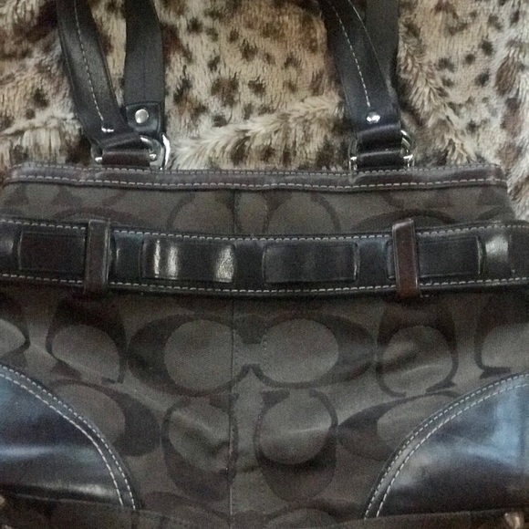 Sold Coach Purse snake trim - Picture 8 of 8